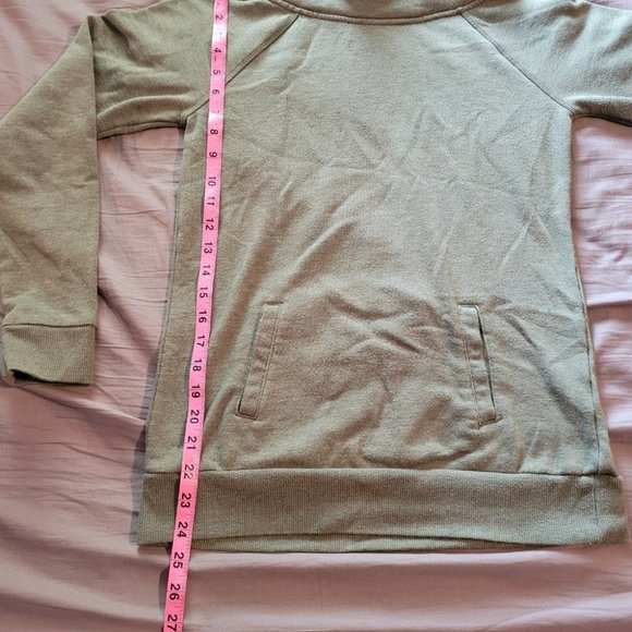 Small Twik Cross Neck Green Hoodie - Picture 5 of 8